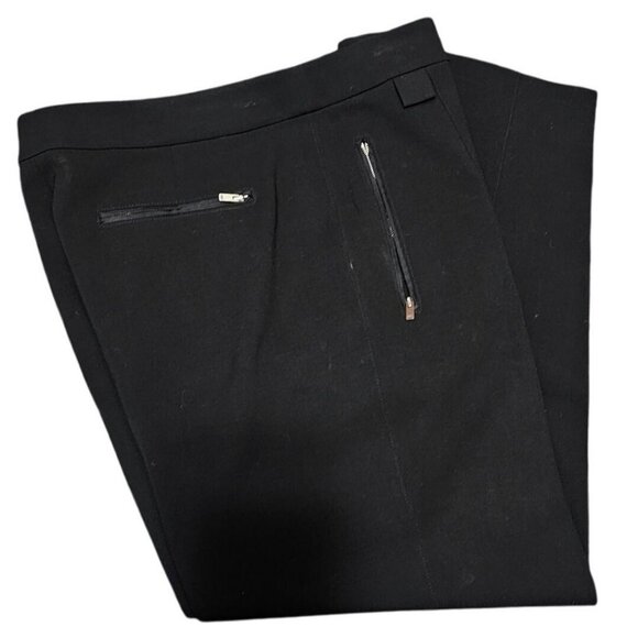 Theory Women Trousers Carrot Pant Core Wool Size 10‎ - Picture 3 of 11